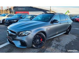 mercedes e63s break amg 612 4matic+ bva9 / 101.500 kms / immat fr / t.o carplay sieges perf