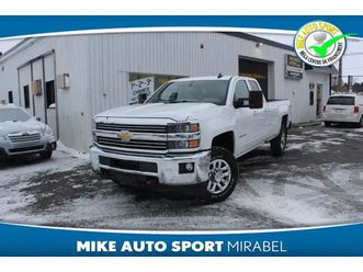2016 chevrolet silverado 3500hd lt cabine double 4x4, boite de 8