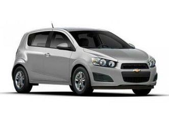 used 2016 chevrolet sonic lt
