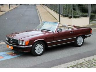 mercedes 560 sl - 1986