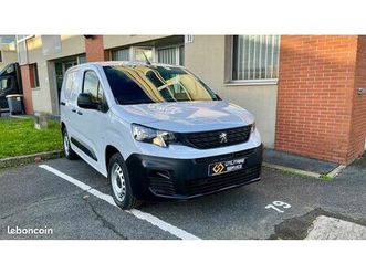 14 990 ht / peugeot partner fourgon m bluehdi 100 cv bvm6 4500 km / tva recuperable
