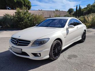 mercedes cl 63 amg 525 v8 6.2 toit ouvrant blanc designo mystic