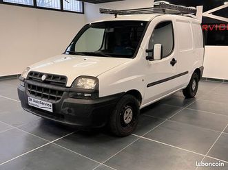 fiat doblo 1.9 jtd 100 cv fourgon blanc, 8 cv, 5 portes