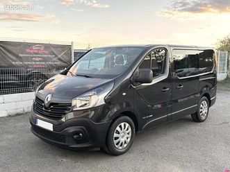 renault trafic vu cabine approfondie 6 places 140 cv l1h1 attelage 2 portes latéral 140cv