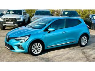 renault clio v 1,0 sce 75cv finition zen gps carplay + climatisation auto + bluetooth + led + radars ar