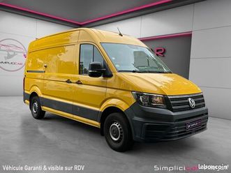 volkswagen crafter van 2020 30 l3h3 2.0 tdi 140 ch business line plus, garantie 12 mois, carplay, caméra de recul