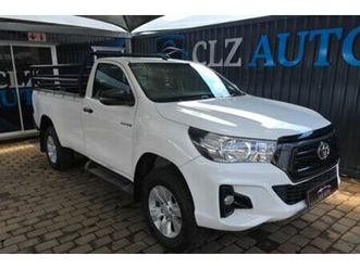 2019 toyota hilux 2.4 gd-6 srx 4x4 single-cab