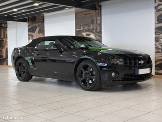 chevrolet camaro 6.2 v8 boite manuel en très bon état