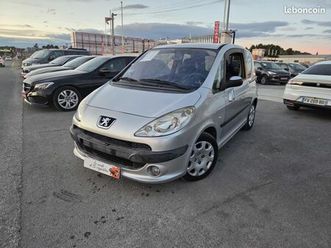 à vendre : peugeot 1007 – 1.4i sporty 2-tronic