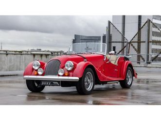 1990 morgan plus-4 rouge manuel, 5 vitesses conduite à dr...