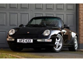 1995 porsche 911 (993) carrera 4 cabriolet