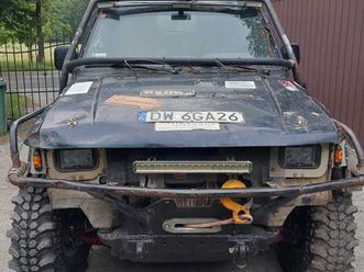 mitsubishi pajero ii offroad warn grzechotnik !!! okazja !!! wroclaw fabryczna • olx.pl