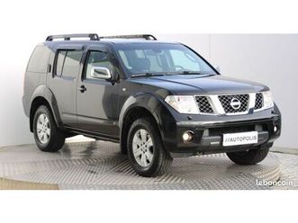 nissan pathfinder 2.5 dci 174ch - 7 places - attelage