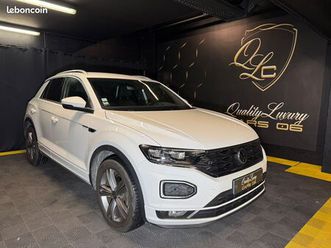 volkswagen t-roc 1.5 tsi evo r-line dsg7 150 ch – très bon état - apple carplay / android auto - sièges cuir/alcantara