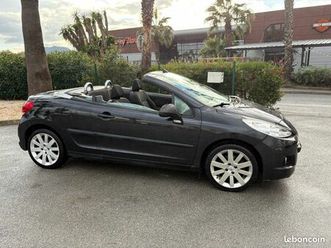 207 cc noir faible kilométrage