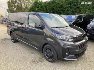 citroen jumpy neuf cabine approfondie taille xl 2.0 blue hdi 180cv eat8 stock à 30 600 euros ht