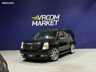 cadillac escalade 409ch 2008 - gpl - 7 place - sièges chauffants - tv escamotable - peinture neuve
