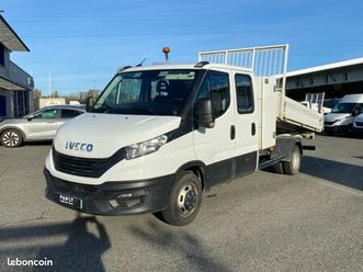 iveco daily benne double cabine ccb 35c14 d empattement 4100