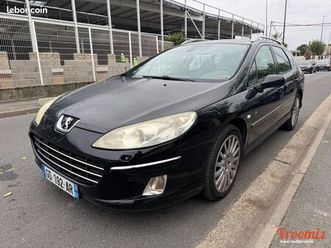 peugeot 407 2.7 hdi v6 semi-cuir toit pano sièges chauffant 113 000km paiement en 3/4/10 fois