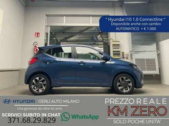 i10 1.0 mpi connectline 63cv km zero prezzo vero