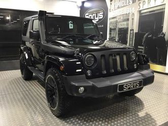 2015 jeep wrangler 2.8crd sahara 3d