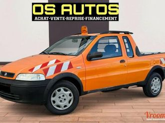 fiat strada pick up 1.9d 60ch (8cv), bvm5 2 portes, 2 places