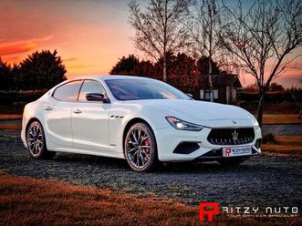 2019 maserati ghibli 3.0 gransport nerissimo pack