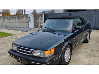 1992 saab 900 vert manuel conduite à gauche in italie - a...