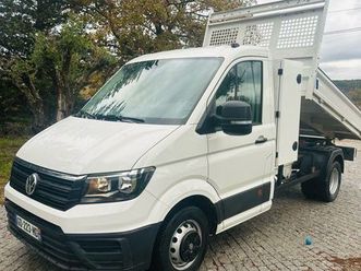 volkswagen crafter benne 35 l3 2.0 tdi 177ch bv6 business + préparation benne, (benne hydraulique + coffre