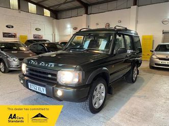 land rover discovery 4.0i v8 es station wagon 5dr petrol automatic (7 seats) (397 g/k