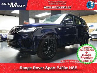 land-rover - range rover sport 2.0 si4 phev 297kw 404cv hse