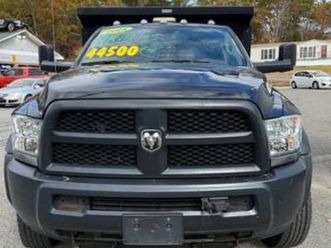 2018 dodge ram 4500 dump truck 4x4 w/10' plow
