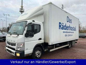 mitsubishi fuso canter koffer automatik hebebühne klima