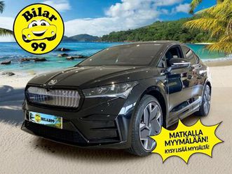 skoda enyaq coupe 85x 4x4 rs ** panorama / nahat / hud / canton / vetokoukku ** - hullu blackweek 2,49% korkotarjous - muistipenkki / kamera / acc / akuston esi