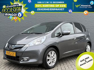 honda jazz - hybrid |1.4 i-vtec 102pk cvt elegance | automaat | panorama dak | cruise control | climate
