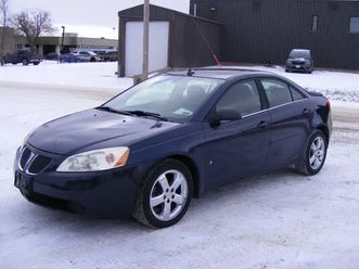 2008 pontiac g6-gt---clean bc unit-97,000kms---