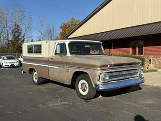 1966 chevrolet c-10 custom 327 v8 4-speed manual