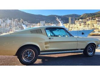 1967 ford mustang fastback 1st gen (1967) a vendre