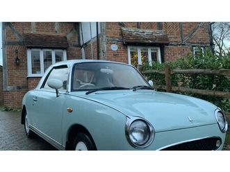 1991 nissan figaro bleu manuel, 3 vitesses conduite à dro...