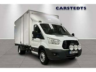 ford transit 350 chassi cab l4 2.0 ecoblue 170hkr, volymskåp