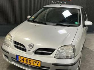 nissan almera tino 1.8 nap/airco/nav — nissan — marktplaats
