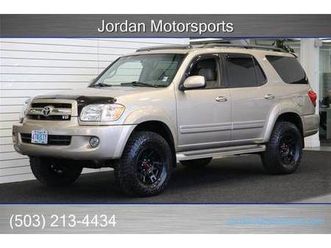 2006 toyota sequoia limited 1-owner 0-rust 4x4 2007 2005 land cruiser