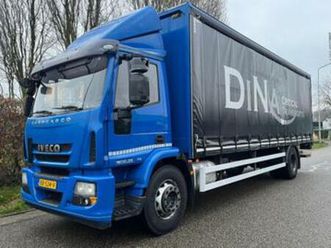 iveco eurocargo 190 el 28 euro 6| schuifzeil | laadklep — vrachtwagens — marktplaats