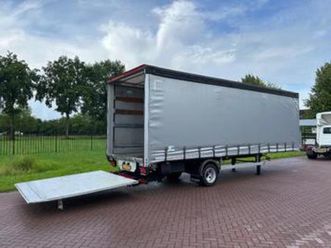 be-combi be oplegger schuifzeilen-dak 7 ton (bj 2012) — vrachtwagens — marktplaats