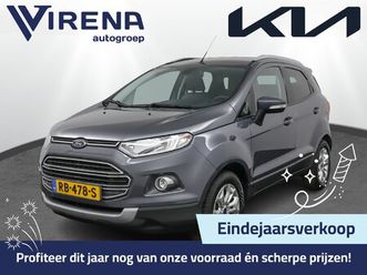 ford ecosport 1.0 ecoboost titanium airco -bluetooth - navigatie - lichtmetalen velgen 16 inch - 12 maanden bovag garantie