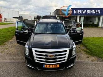 cadillac escalade esv 6.2 v8 lang 4x4 awd platinum black v-s — cadillac — marktplaats
