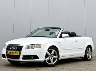 audi a4 cabriolet - 2.0 tfsi pro line exclusive bose stoelv automaat