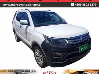 changan cx70 luxury usado (2018) color blanco precio $7.990.000