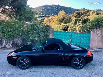 porsche boxster triple black - moteur 19 000 km