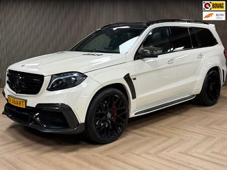 mercedes-benz gls amg 63 4matic brabus 800 aut panoramadak leder camera 360° cruise navi stoelverwarming/ventilatie keyless-go